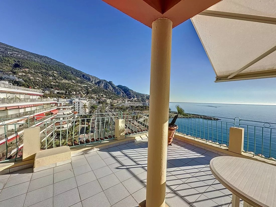 Menton Garavan Penthouse In Menton, Provence Alpes Côte D'azur, France For Sale (13664892)