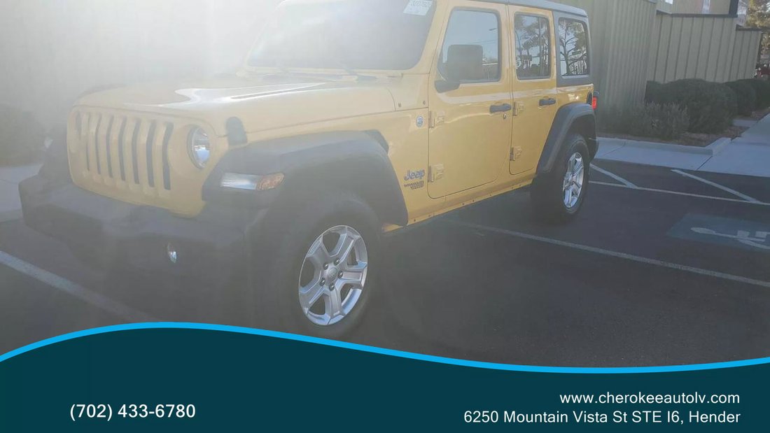 2020 Jeep Wrangler In Henderson, Nv, United States For Sale (13658747)