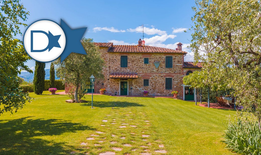 Historic Villa In The Heart Of Tuscany With Two Swimming In Tuscany