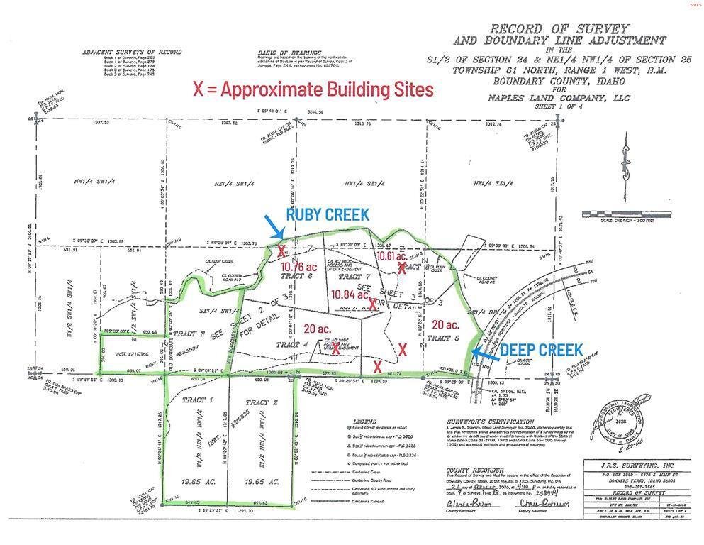 Land Single Family Acreage In Naples, Idaho, Vereinigte Staaten Zu