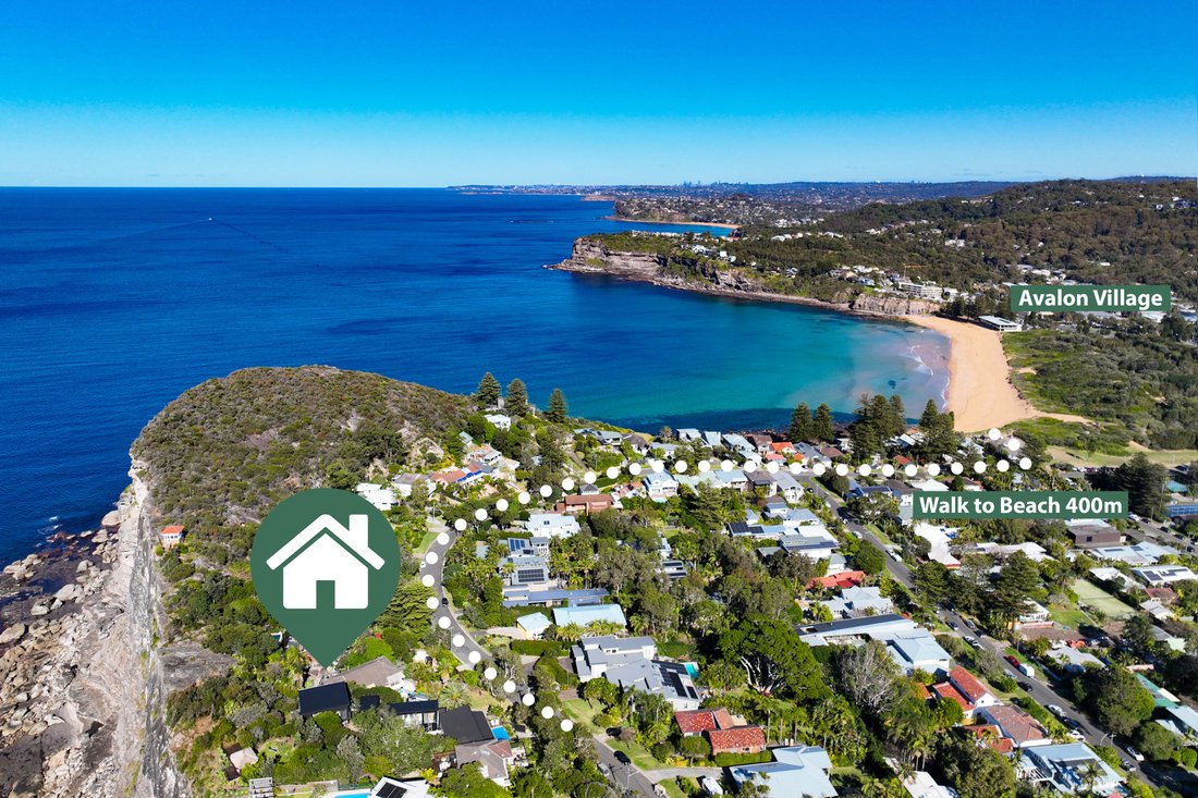 Coveted Seaside Address In Avalon Beach, New South Wales, Australia For