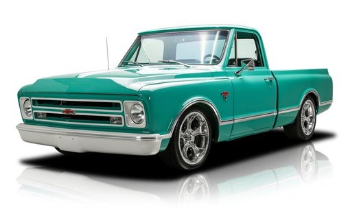 Sleek LS-Powered C10 Restomod Truck 6.2L LS3 V8 Automatic A/C NLE Chassis in Charlotte, United States 1