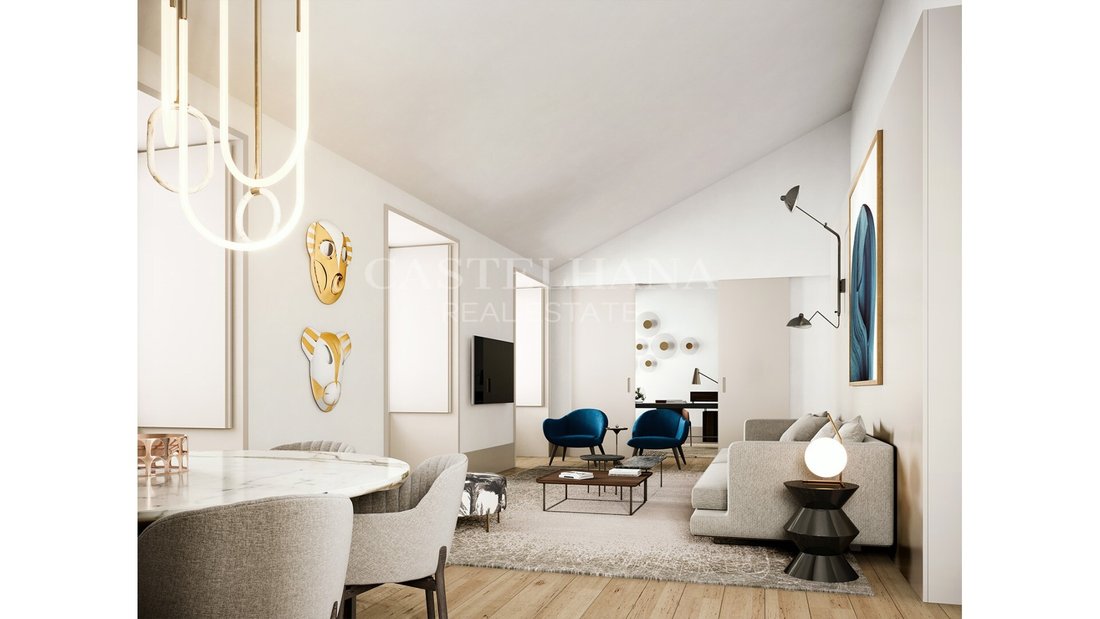 Loft T1 In New Development In Baixa Pombalina De In Lisbon, Lisbon