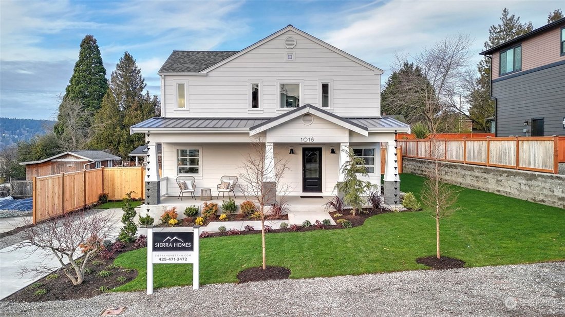 Modern Farmhouse Remodel With A Lake In Newcastle, Washington, United