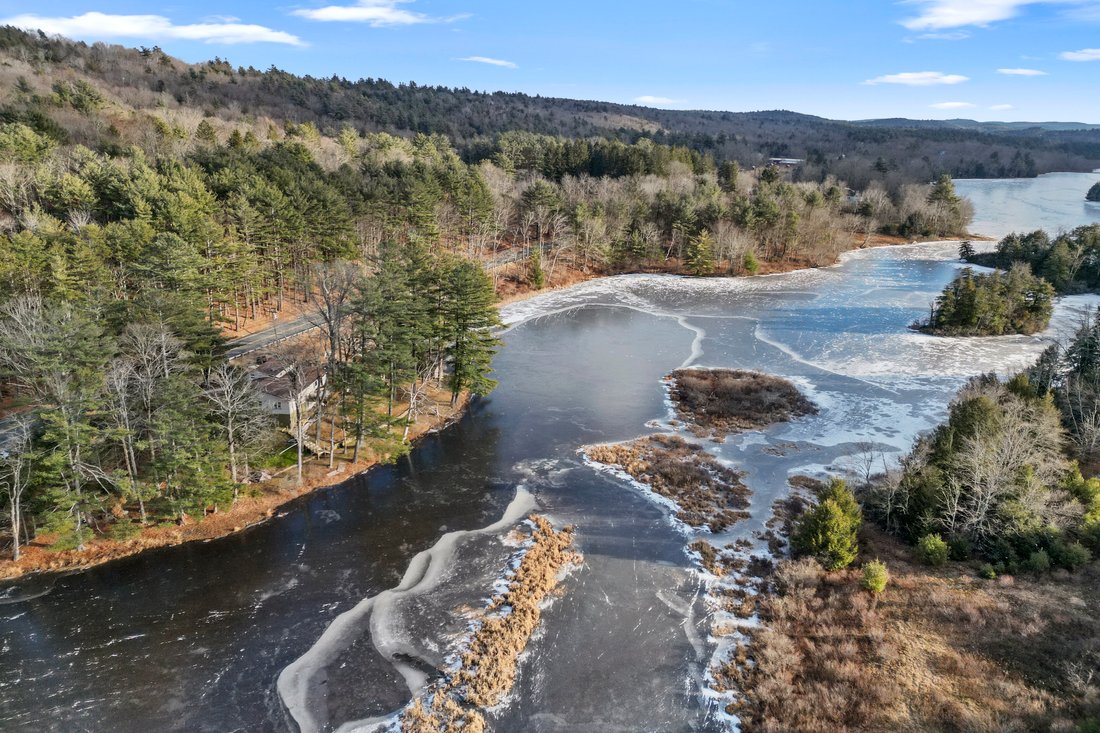Lakefront Home With Spectacular Water In Otis, Massachusetts, United