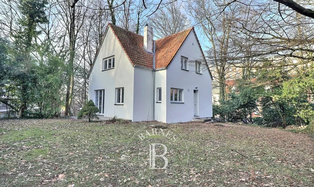 Bois De La Cambre 3 Bedroom House + Office + In Uccle, Brussels