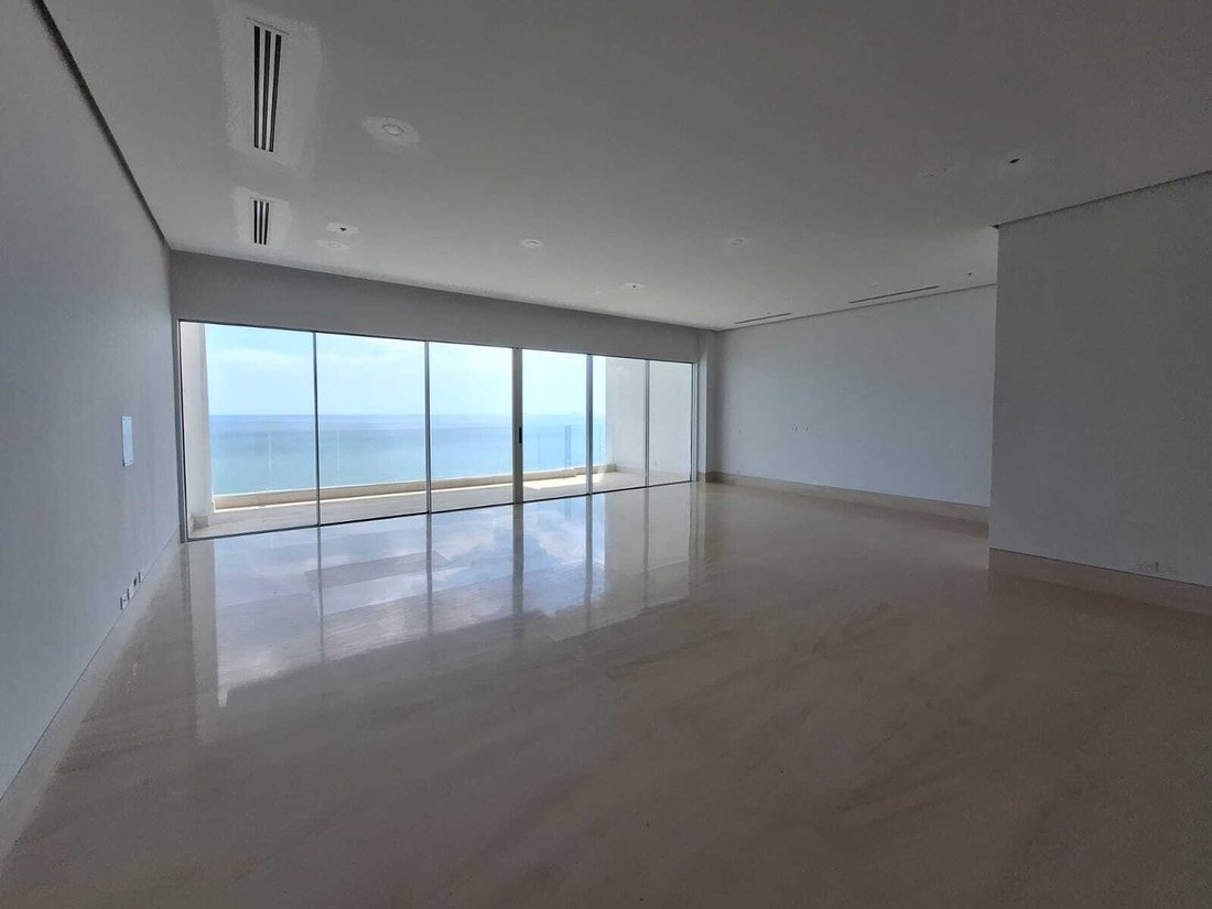 View of Spectacular Oceanfront Apartment On Ocean Reef In Panama City, Panama ...
