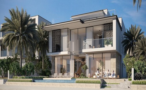 Luxury beachfront villas for sale in Arjan-Dubailand, Dubai, Dubai ...