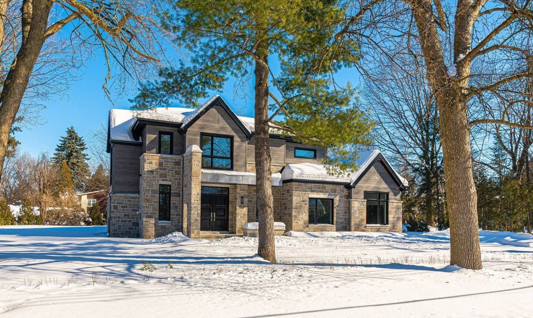 A Home Built With An Emphasis Of Quality And In Baie D'urfe, Quebec