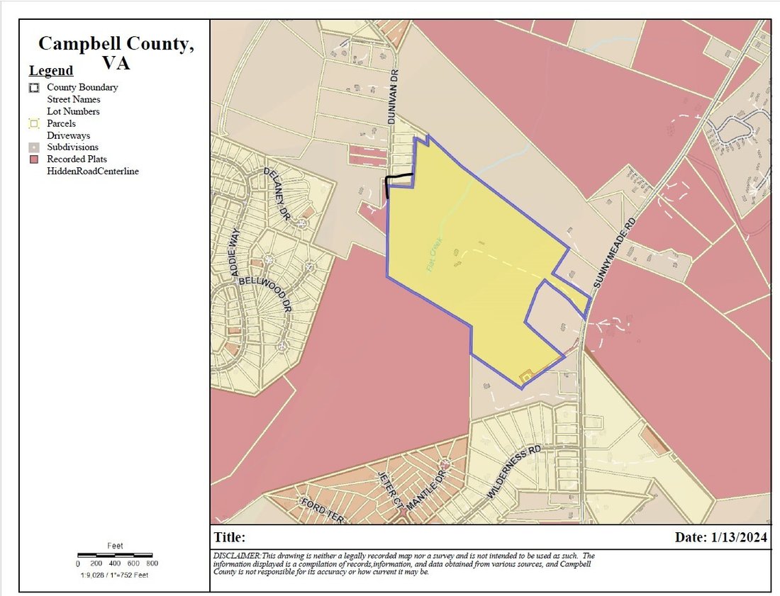 Vacant Land (10+ Acres) In Rustburg, Virginia, United States For Sale
