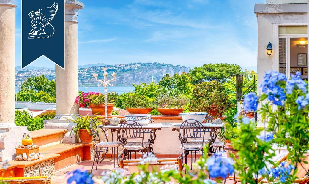 Lavish Borbonic Estate By Procida's Sea In Procida, Campania, Italy For