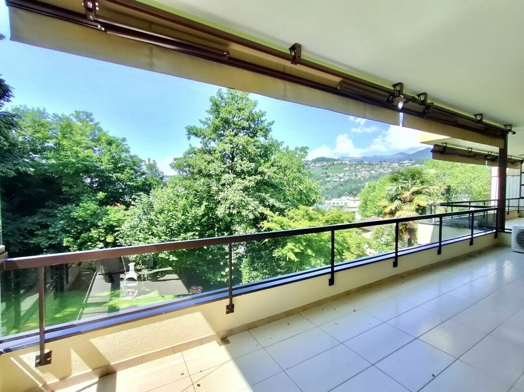 Lugano, Pregassona Large Apartment Surrounded In Lugano, Ticino