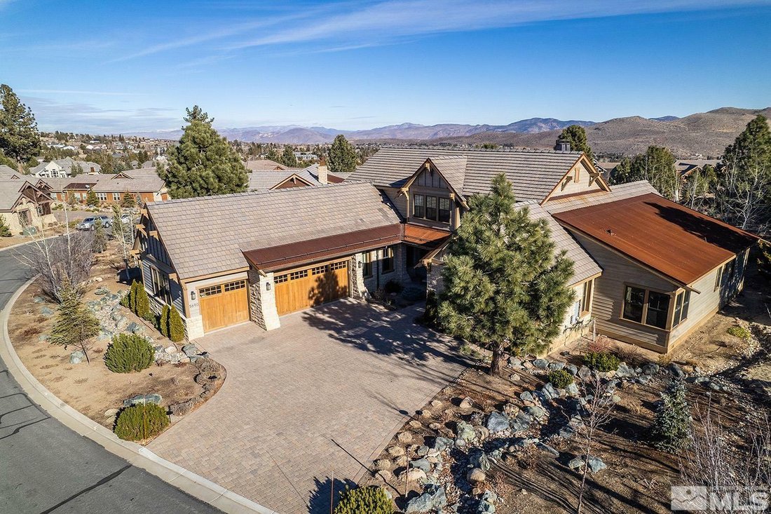 Mountain Modern Style Home In The Exclusive Montreux In Reno, Nv