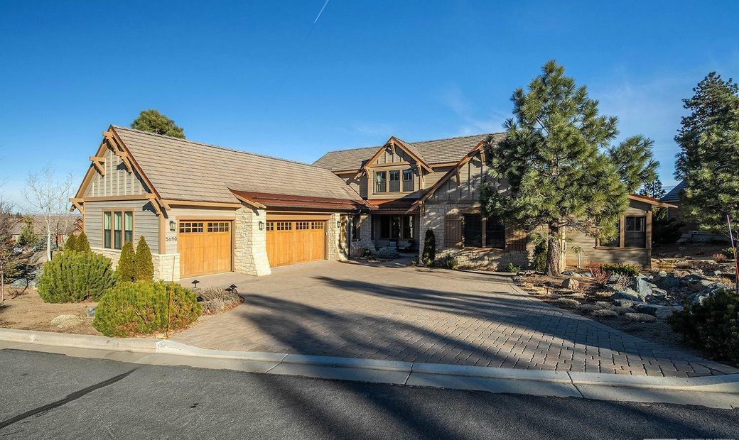 Mountain Modern Style Home In The Exclusive Montreux In Reno, Nv