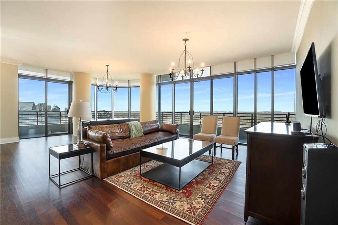 Luxury Buckhead Condo With Sweeping City In Atlanta, Georgia, United ...