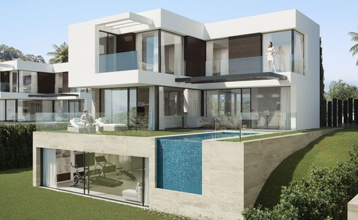Villa a Mijas, Andalusia, Spagna 1
