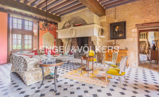 Calvados 19th Century Chateau In Perfect Condition