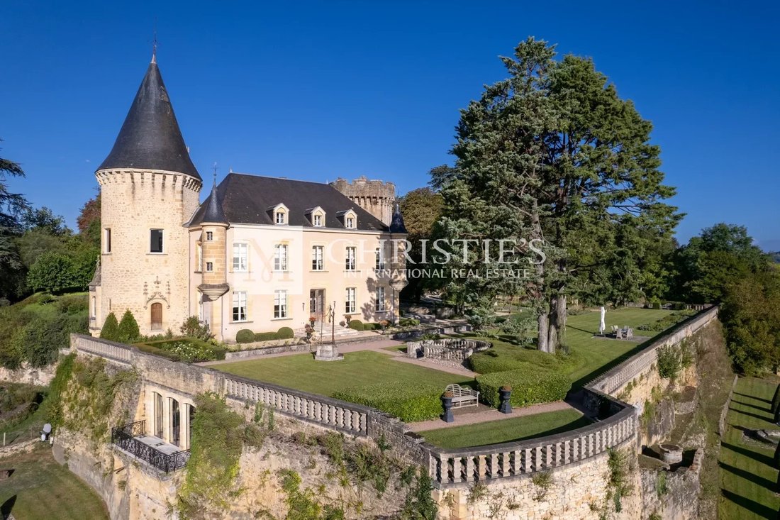 Stunning Moated Château And Domaine In Les Eyzies, Nouvelle Aquitaine
