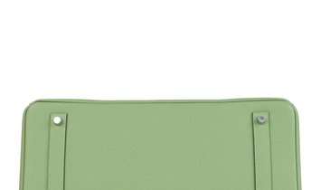 Hermès Birkin 35 Vert Criquet Epsom Palladium Hardware