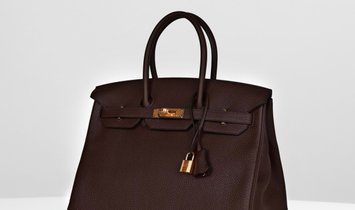 Hermès Birkin 35 Rouge Sellier Clemence Gold Hardware (13728241)