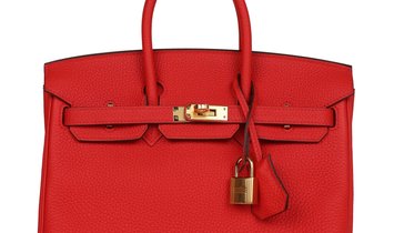 Hermès Birkin 25 Rouge de Coeur Togo Gold Hardware