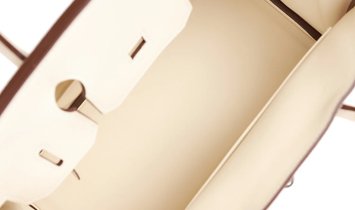 Hermès Birkin 30 Glycine Grizzly and Nata Swift Palladium Hardware