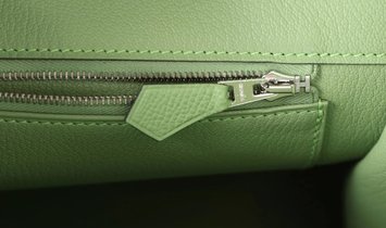 Hermès Birkin 35 Vert Criquet Epsom Palladium Hardware