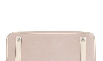 Hermès Birkin 30 Glycine Grizzly and Nata Swift Palladium Hardware