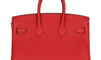 Hermès Birkin 25 Rouge de Coeur Togo Gold Hardware