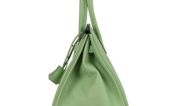 Hermès Birkin 35 Vert Criquet Epsom Palladium Hardware