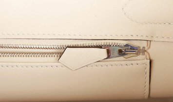 Hermès Birkin 30 Glycine Grizzly and Nata Swift Palladium Hardware