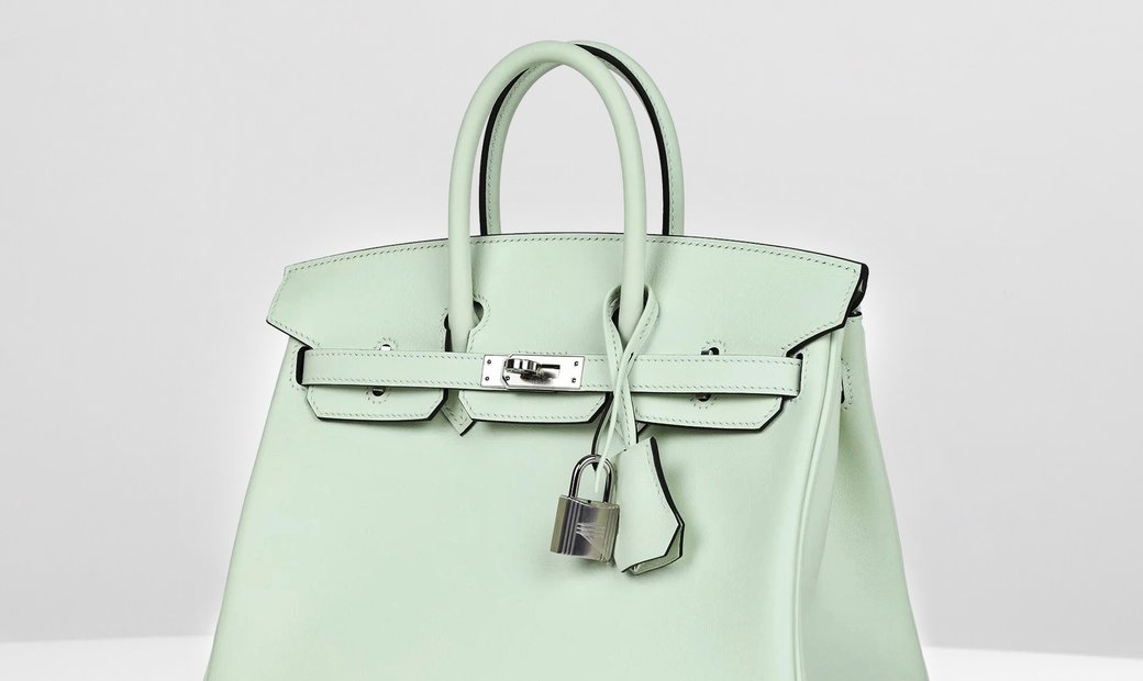 Hermès Birkin 25 Vert Fizz Swift Palladium Hardware