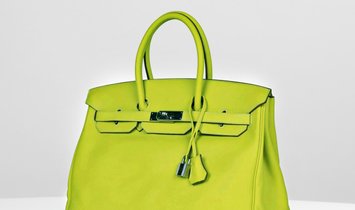   Hermès Birkin 35 Kiwi Swift Palladium Hardware (13732310)