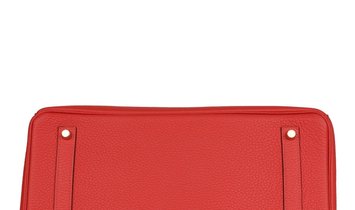   Hermès Birkin 35 Vermillion Togo Gold Hardware