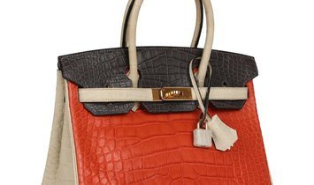 Hermès Birkin 30 Gold Matte Alligator Gold Hardware