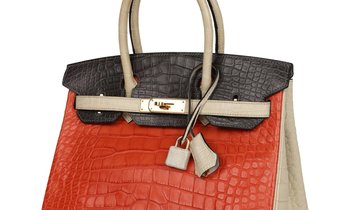 Hermès Birkin 30 Gold Matte Alligator Gold Hardware