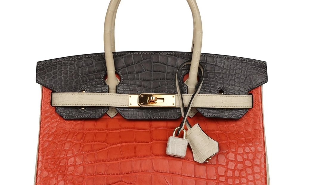 Hermès Birkin 30 Gold Matte Alligator Gold Hardware