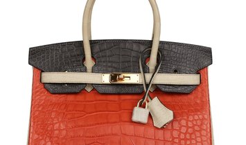 Hermès Birkin 30 Gold Matte Alligator Gold Hardware (13732286)