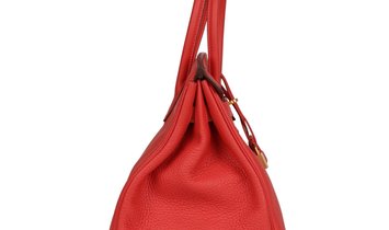   Hermès Birkin 35 Vermillion Togo Gold Hardware
