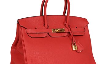   Hermès Birkin 35 Vermillion Togo Gold Hardware