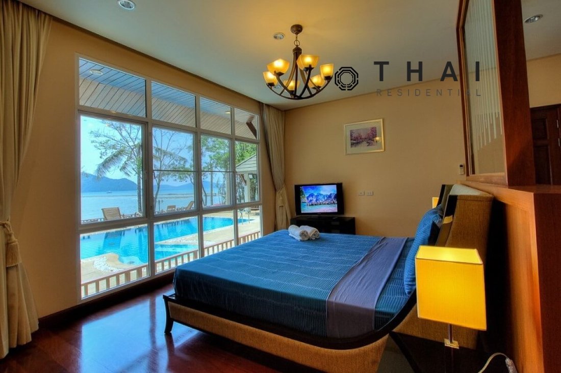 3 Bedroom Beachfront Pool Villa For Sale Chalong Bay In Rawai, Phuket ...