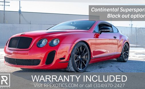 2010 Bentley Continental Supersports Base in Saint louis, MO, United States 1