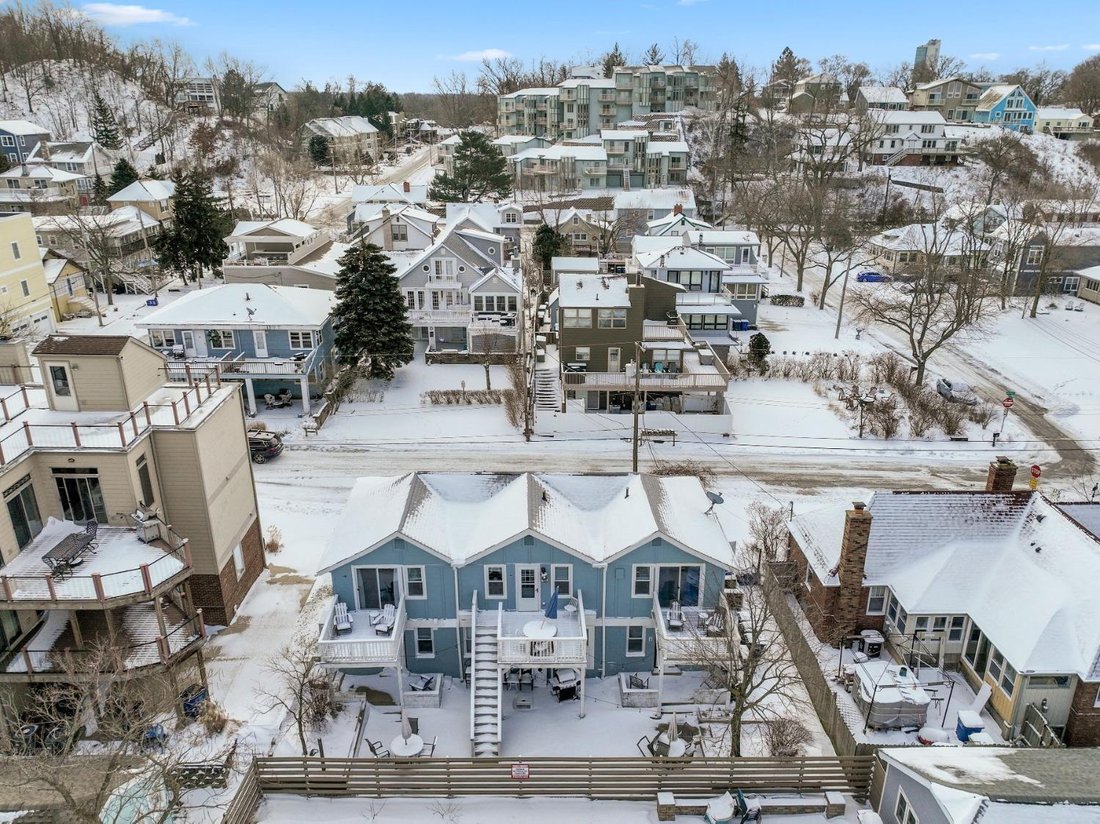 Maison Unifamiliale Individuelle De 7 Dans Beverly Shores, Indiana