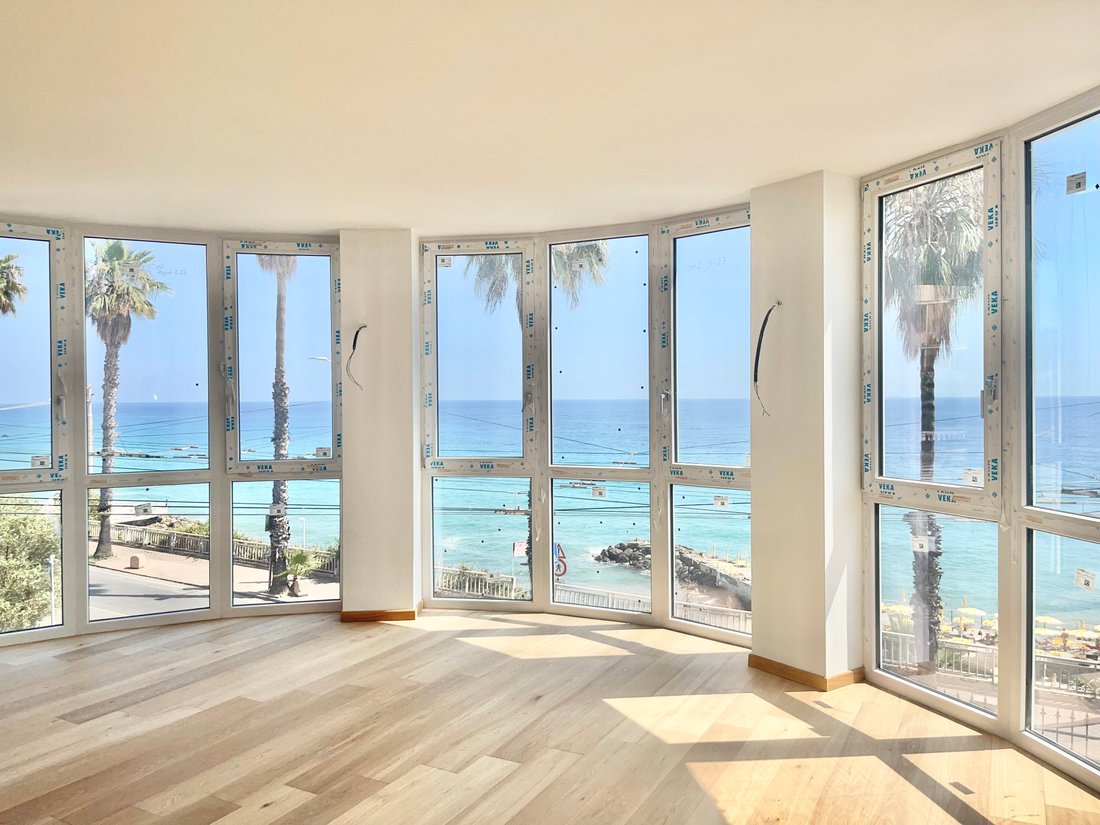 Sea Front Apartment In Sanremo In Sanremo, Liguria, Italy For Sale