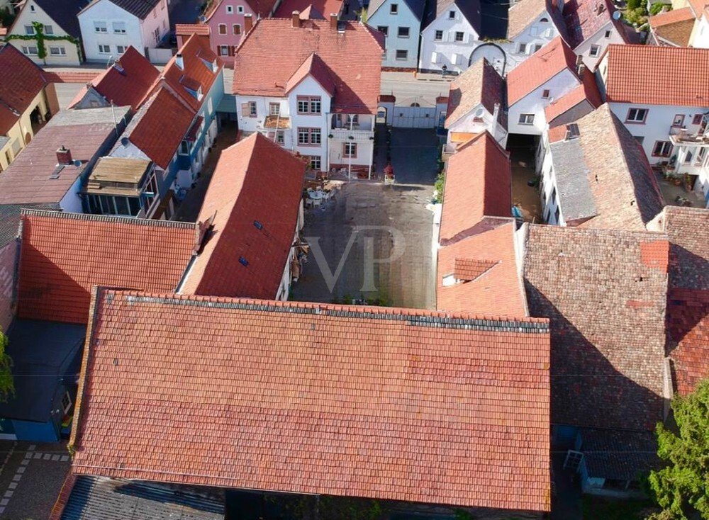 Stately Mansion With Cultural Monument In Worms, Rhineland Palatinate