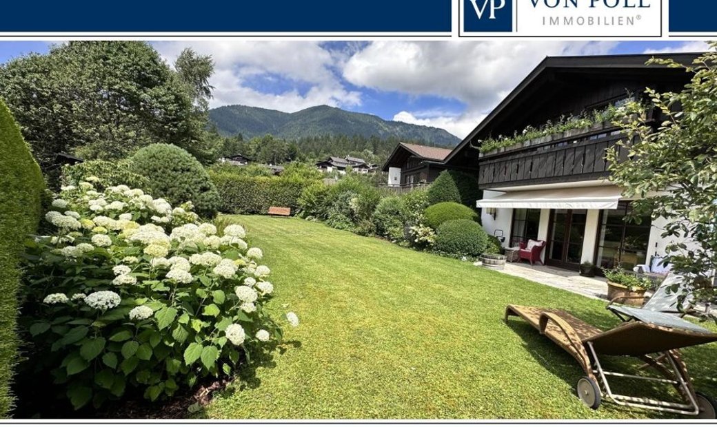 Well Maintained House With A Magical Garden In Grainau, Bavaria, Germany For Sale (13745323)