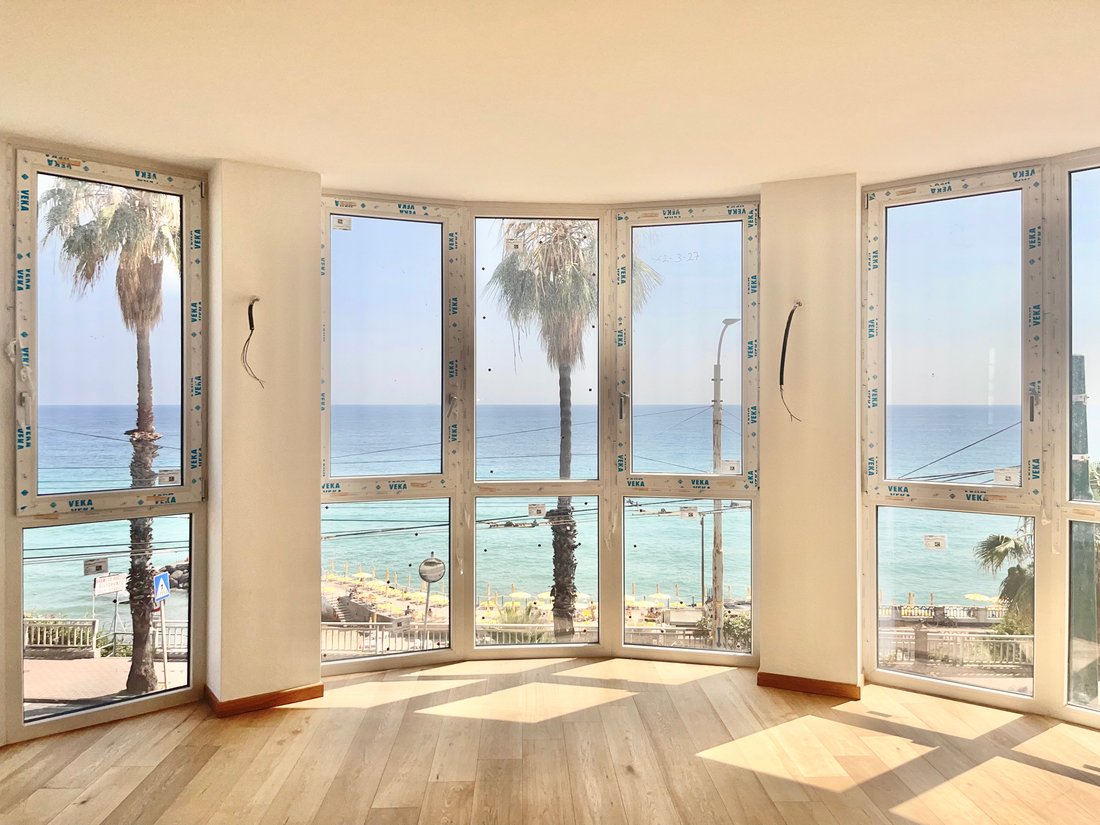 Sea Front Apartment In Sanremo In Sanremo, Liguria, Italy For Sale