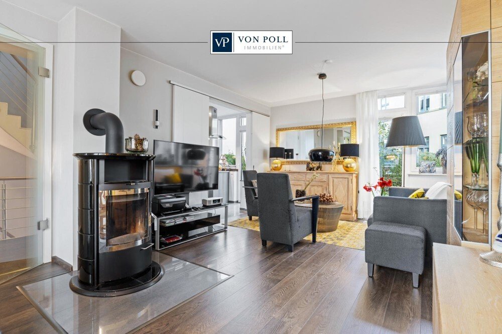 Modern And Representative Townhouse In Rostock, Mecklenburg Vorpommern