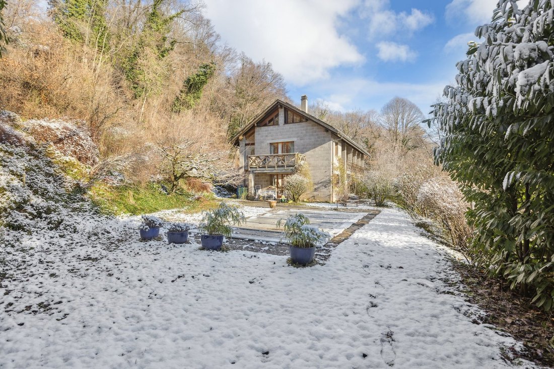 Peace & Nature Detached Villa In Essertines Sur Rolle, Vaud