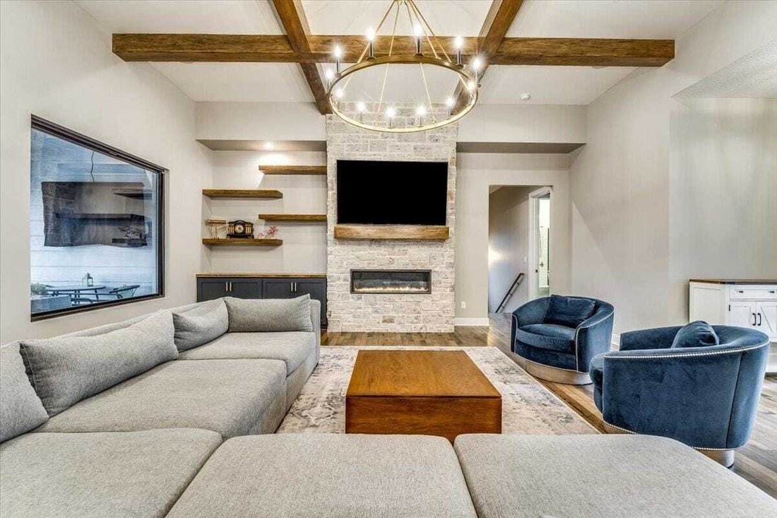 Spectacular Contemporary Ranch Home On A In Bel Aire, Kansas, United